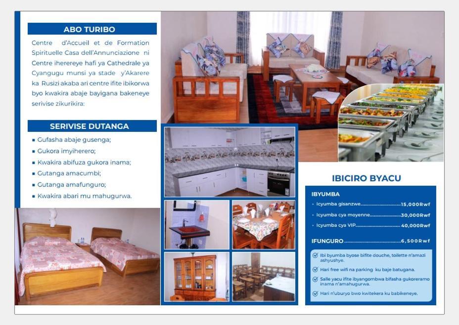 Centre D'Accueil Casa Dell'Annunciazione Rusizi- Kamembe- Cyangugu -Rwanda B&B 외부 사진